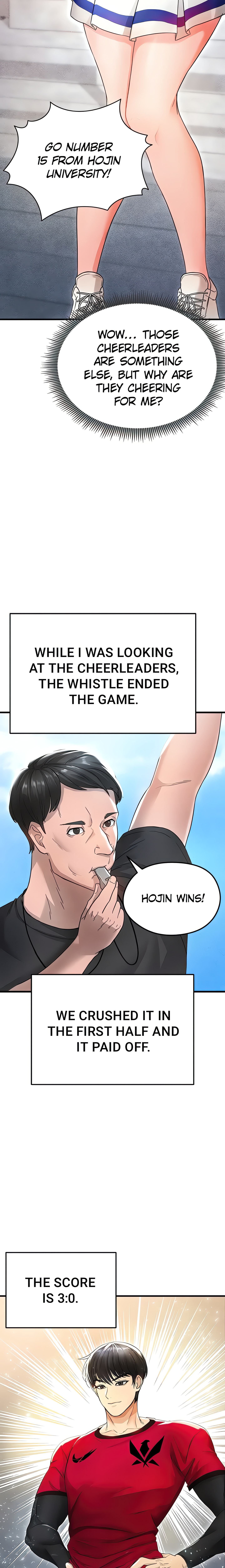 This face genius is good at soccer (Official) Page 25 - MangaHe