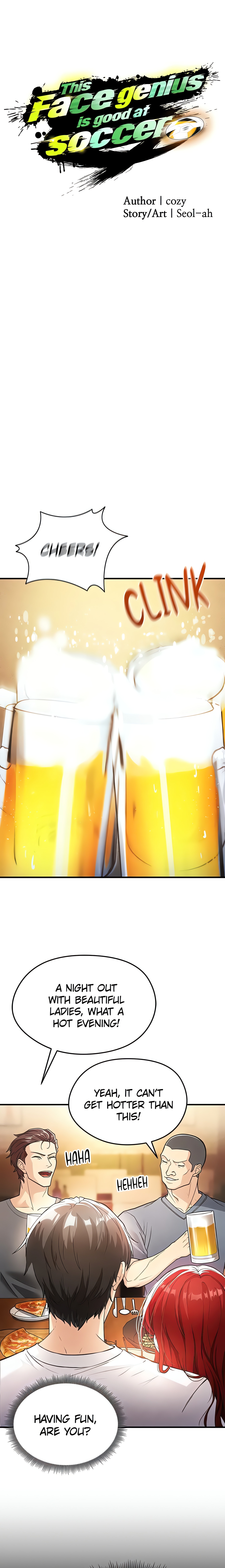 This face genius is good at soccer (Official) Page 6 - MangaHe