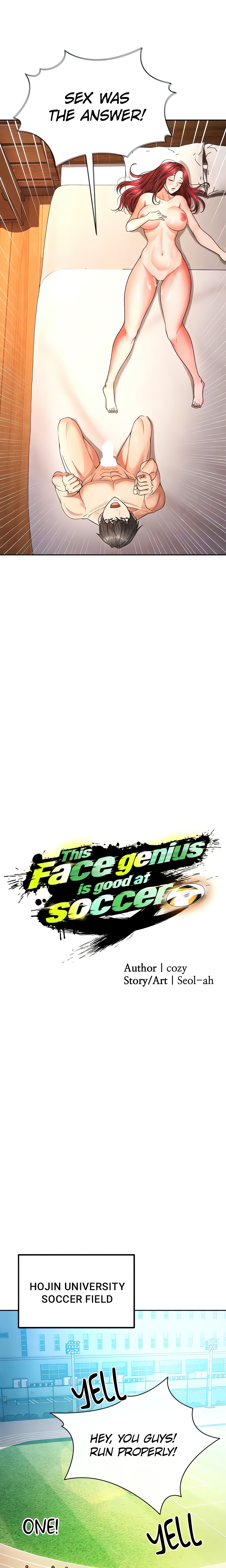 This face genius is good at soccer (Official) Page 11 - MangaHe