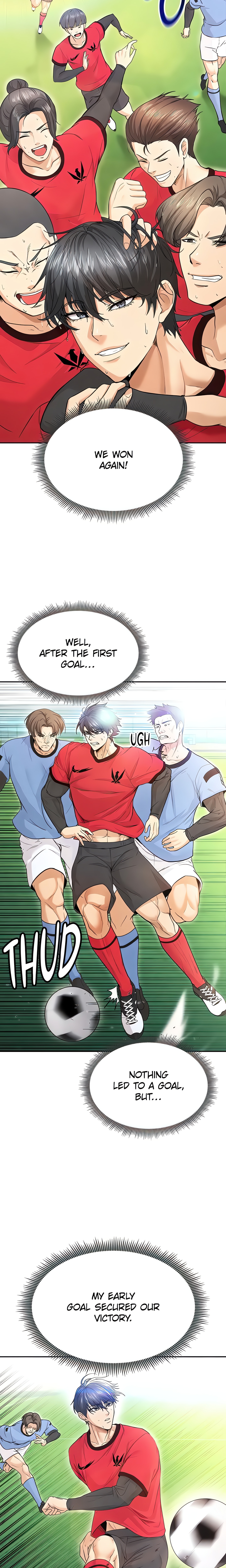 This face genius is good at soccer (Official) Page 27 - MangaHe