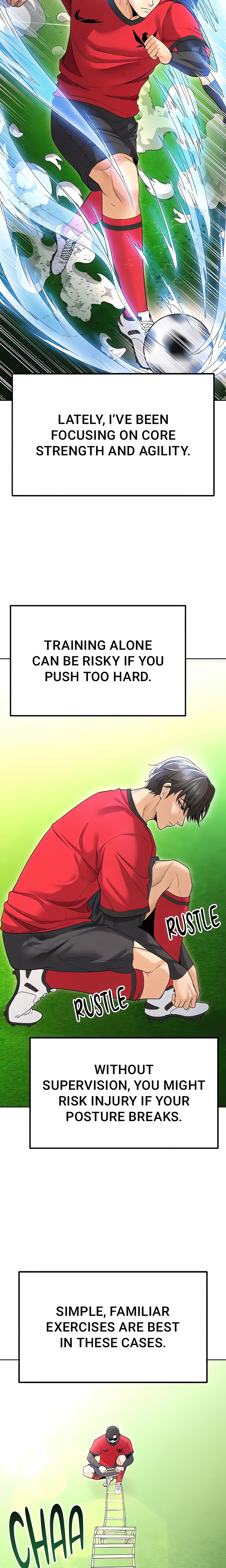 This face genius is good at soccer (Official) Page 28 - MangaHe