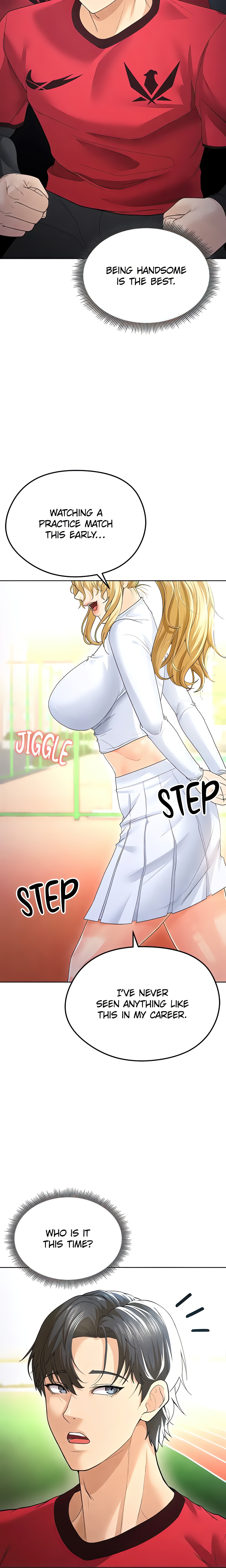 This face genius is good at soccer (Official) Page 38 - MangaHe