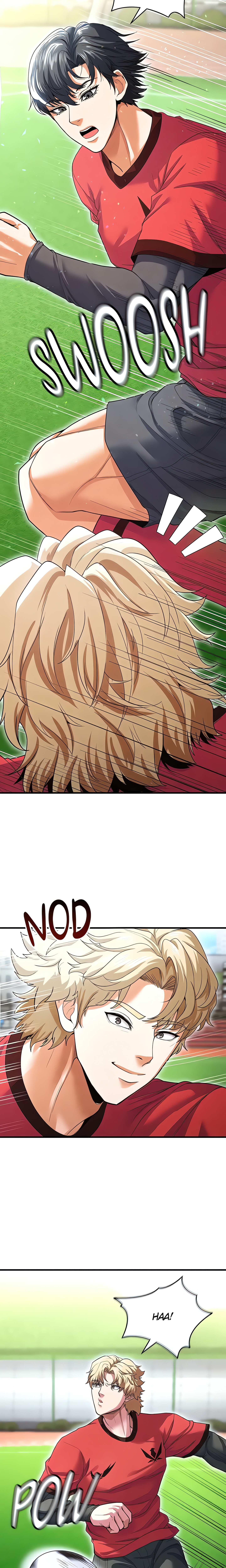 This face genius is good at soccer (Official) Page 24 - MangaHe