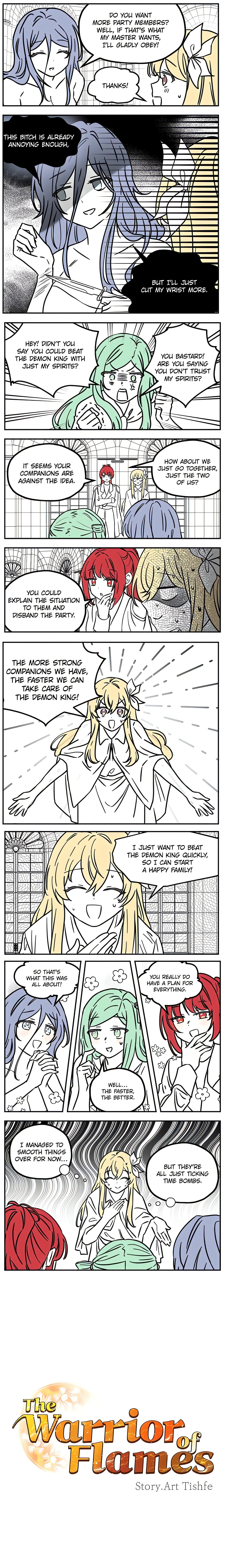 The Warrior of Flames (Official) Page 3 - MangaHe