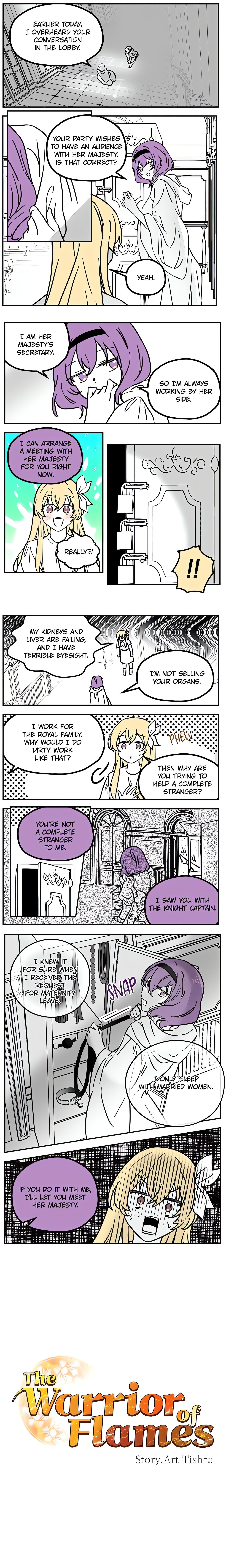 The Warrior of Flames (Official) Page 3 - MangaHe