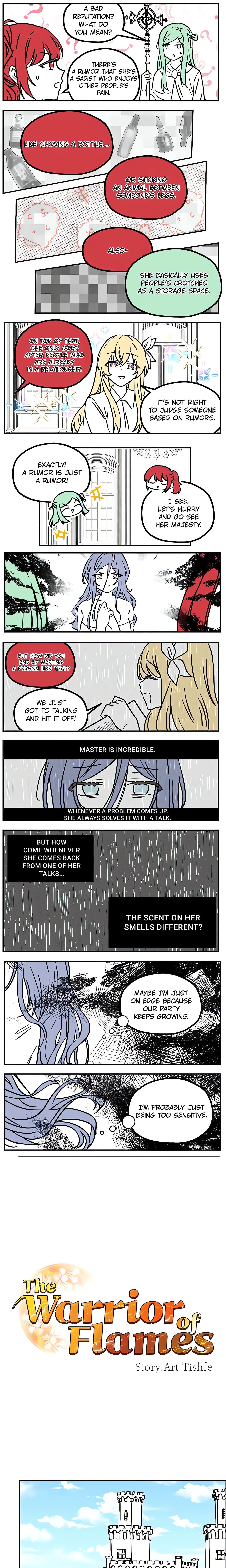 The Warrior of Flames (Official) Page 3 - MangaHe