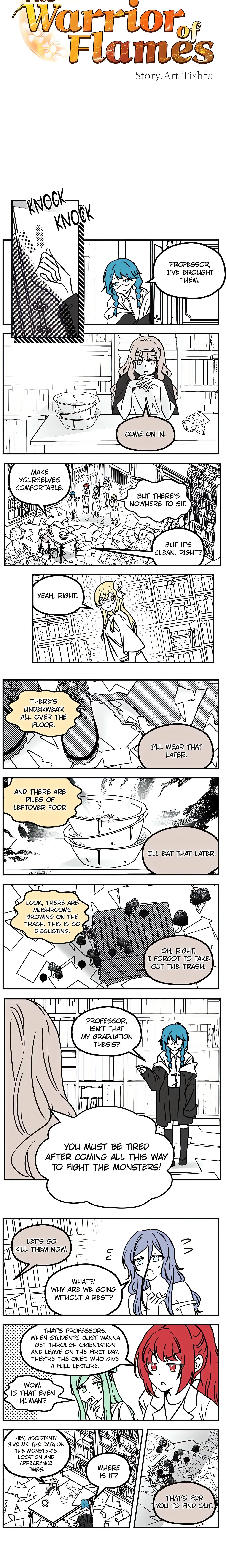 The Warrior of Flames (Official) Page 4 - MangaHe