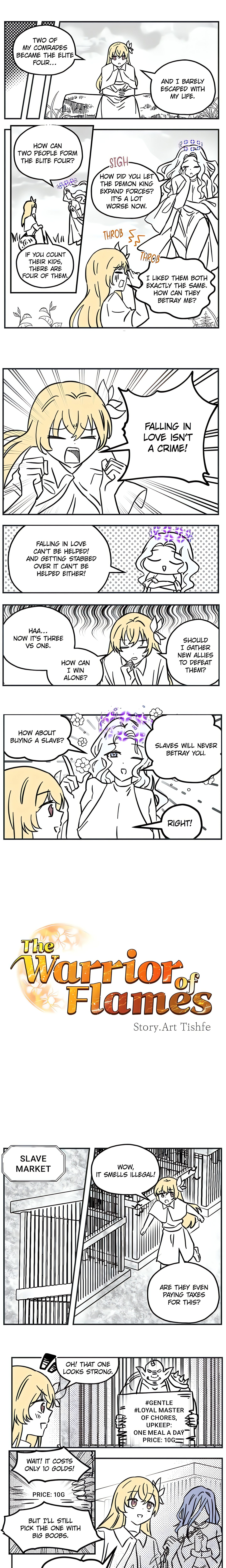 The Warrior of Flames (Official) Page 3 - MangaHe