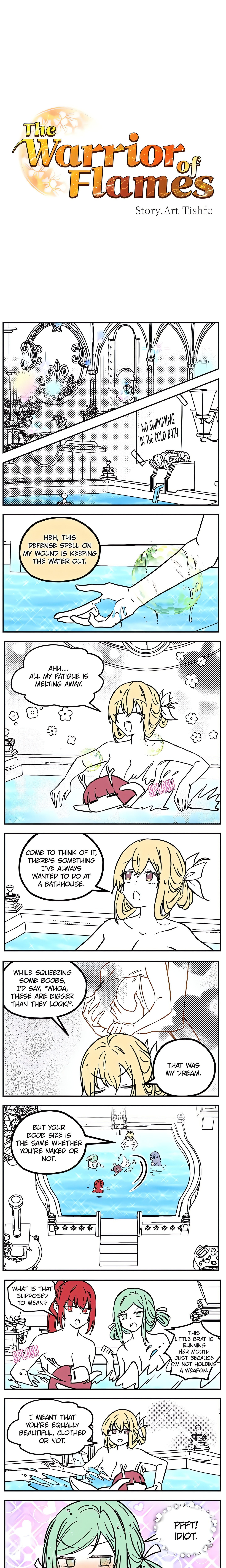 The Warrior of Flames (Official) Page 3 - MangaHe