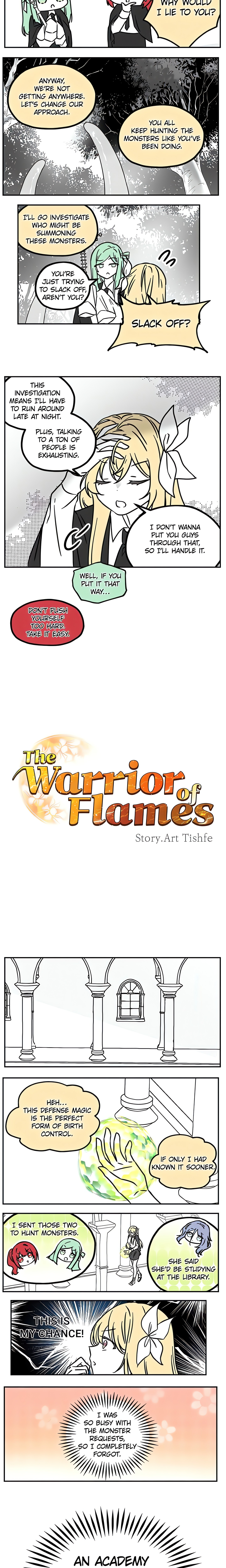 The Warrior of Flames (Official) Page 5 - MangaHe