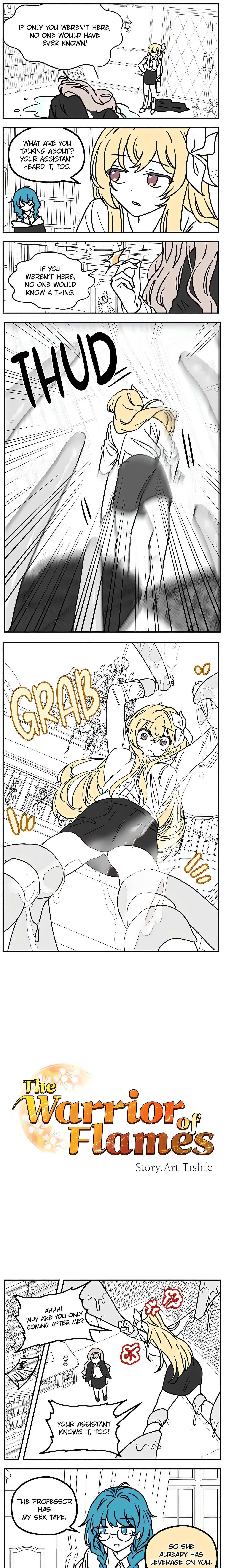 The Warrior of Flames (Official) Page 3 - MangaHe