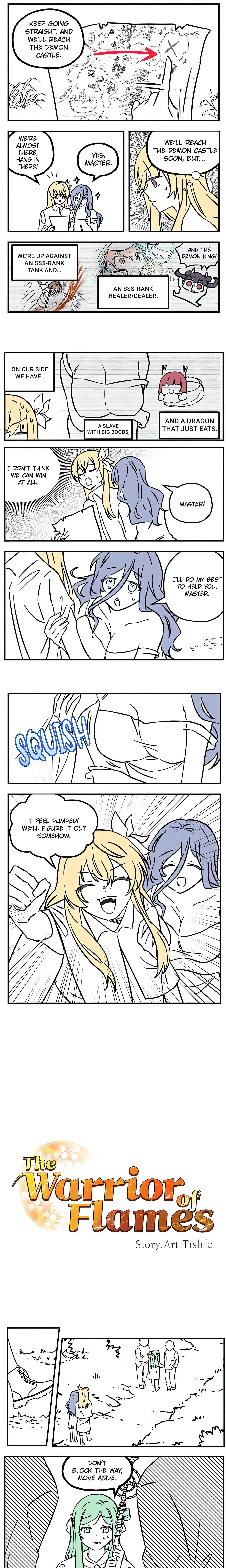 The Warrior of Flames (Official) Page 3 - MangaHe