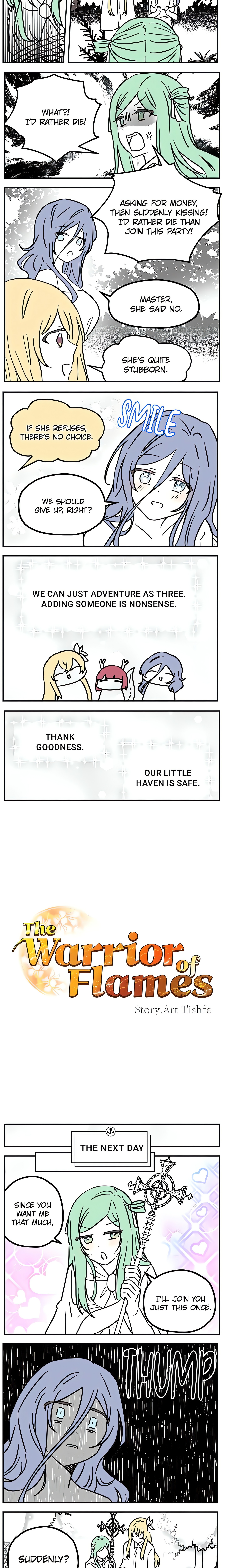 The Warrior of Flames (Official) Page 4 - MangaHe