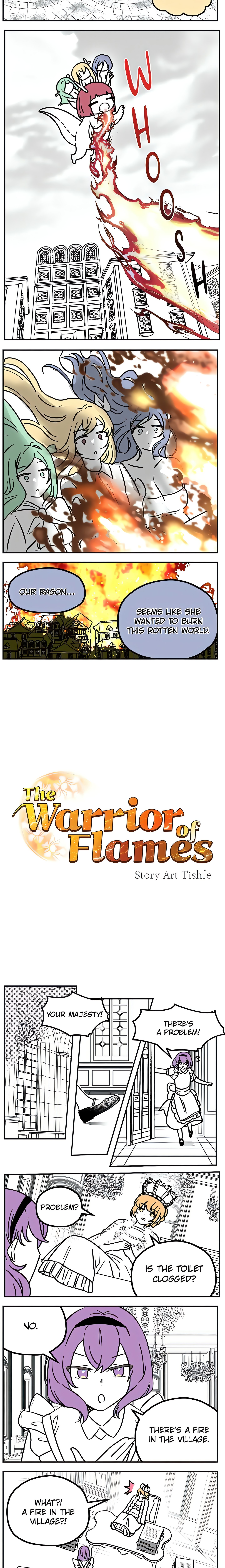The Warrior of Flames (Official) Page 4 - MangaHe