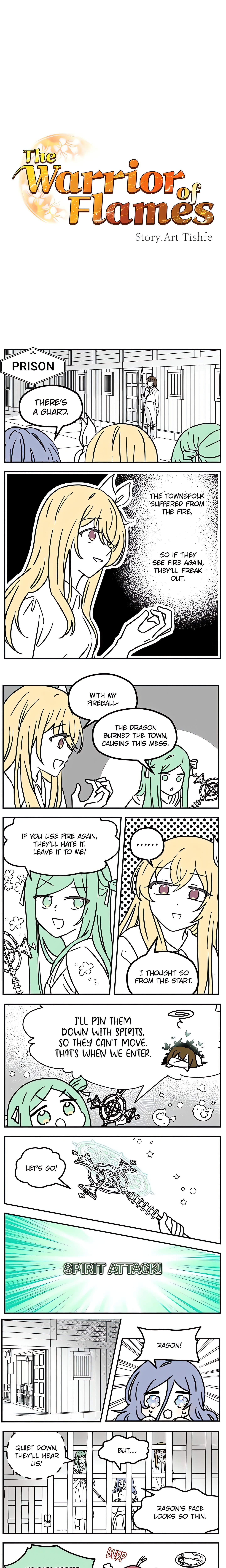 The Warrior of Flames (Official) Page 4 - MangaHe