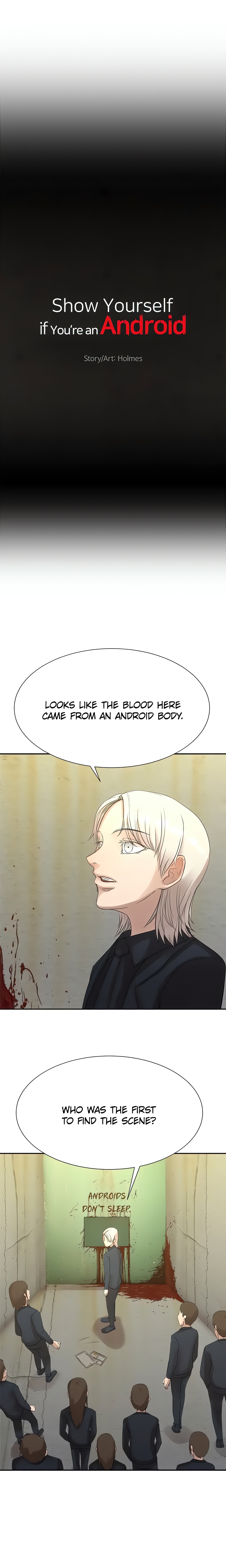 Show Yourself if You’re an Android (Official) Page 4 - MangaHe
