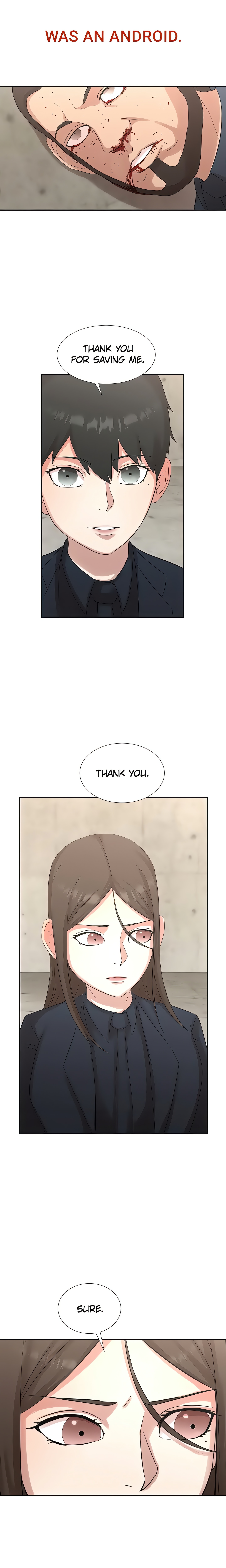 Show Yourself if You’re an Android (Official) Page 13 - MangaHe