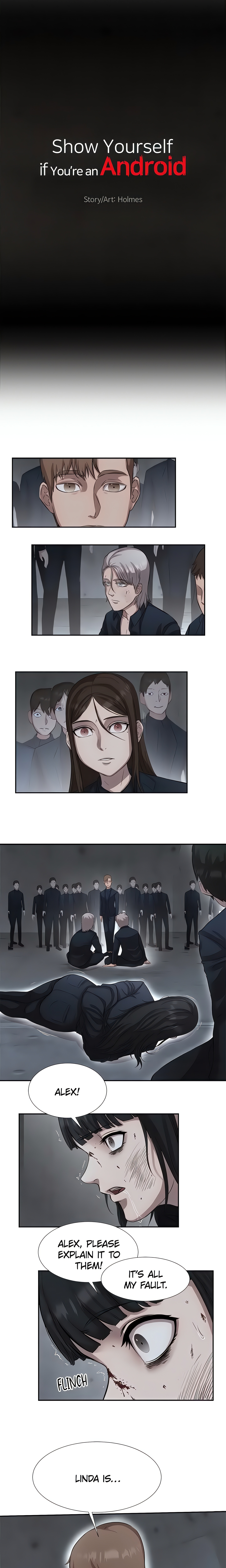 Show Yourself if You’re an Android (Official) Page 4 - MangaHe