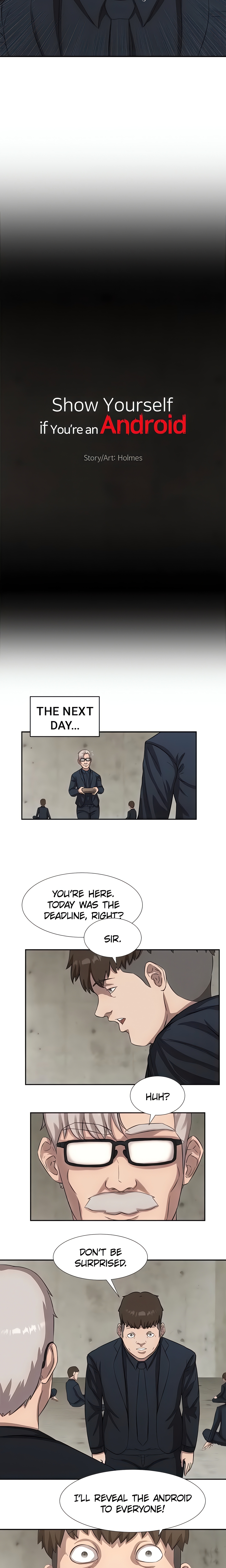 Show Yourself if You’re an Android (Official) Page 5 - MangaHe