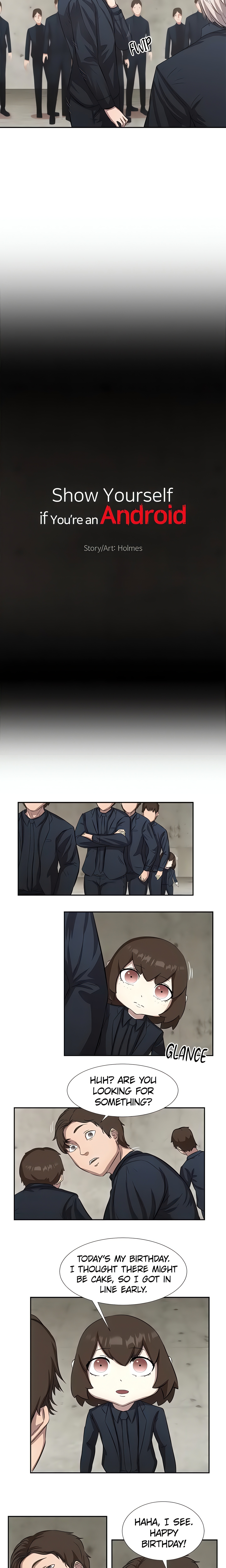 Show Yourself if You’re an Android (Official) Page 4 - MangaHe