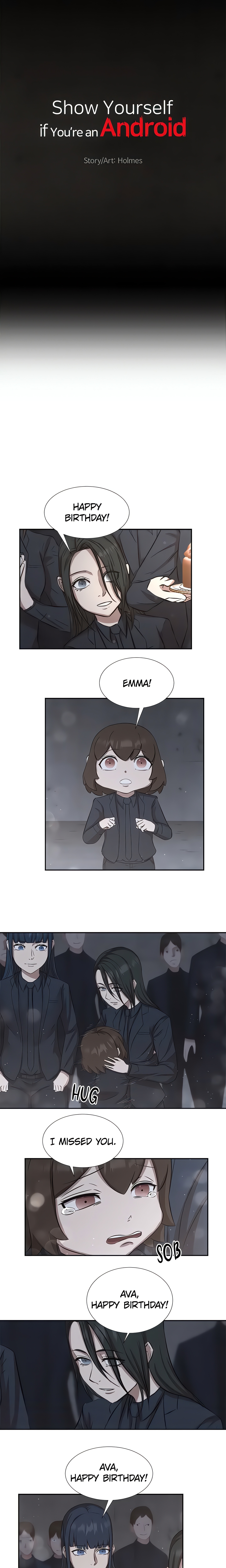 Show Yourself if You’re an Android (Official) Page 5 - MangaHe