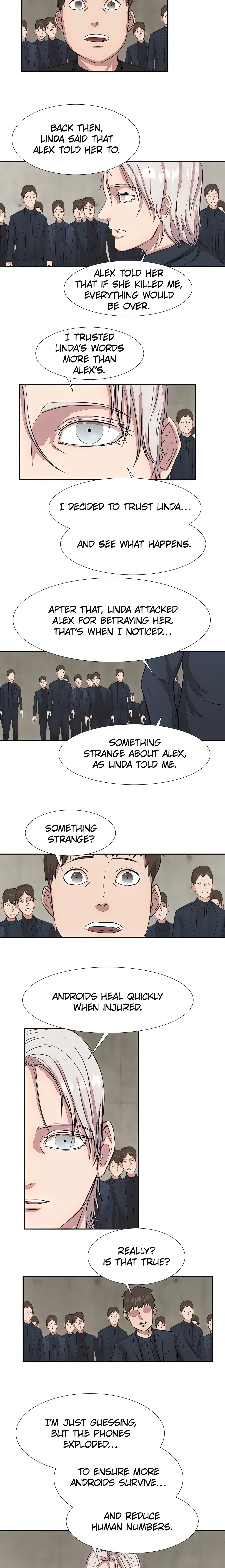 Show Yourself if You’re an Android (Official) Page 12 - MangaHe
