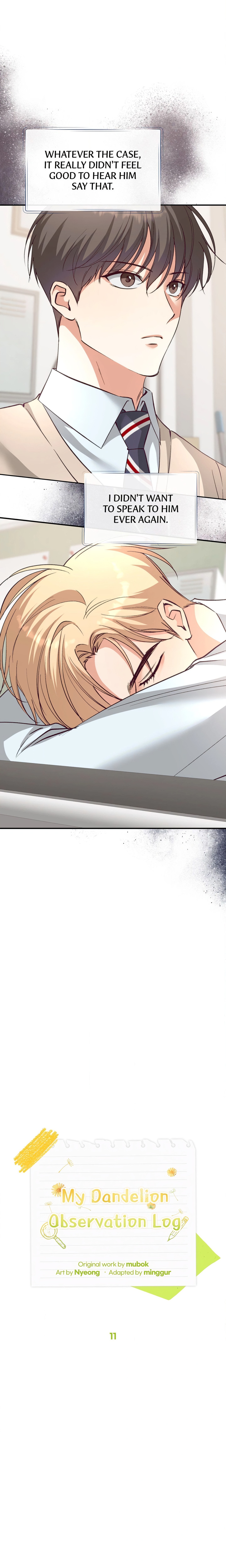 My Dandelion Observation Log Page 7 - MangaHe