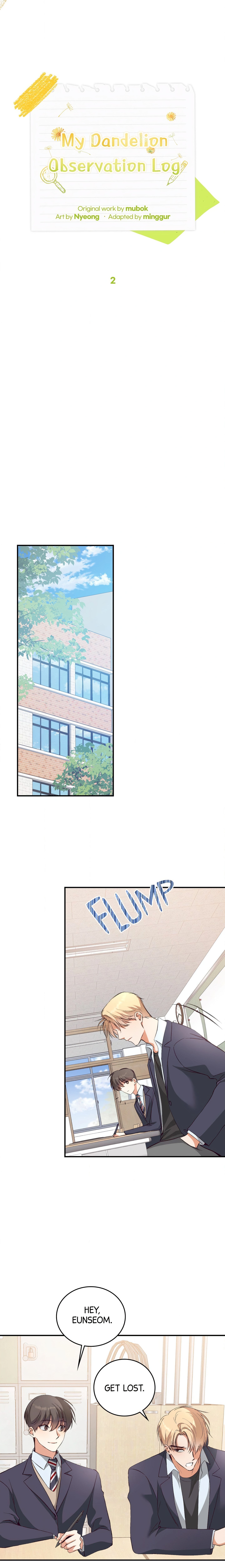My Dandelion Observation Log Page 12 - MangaHe