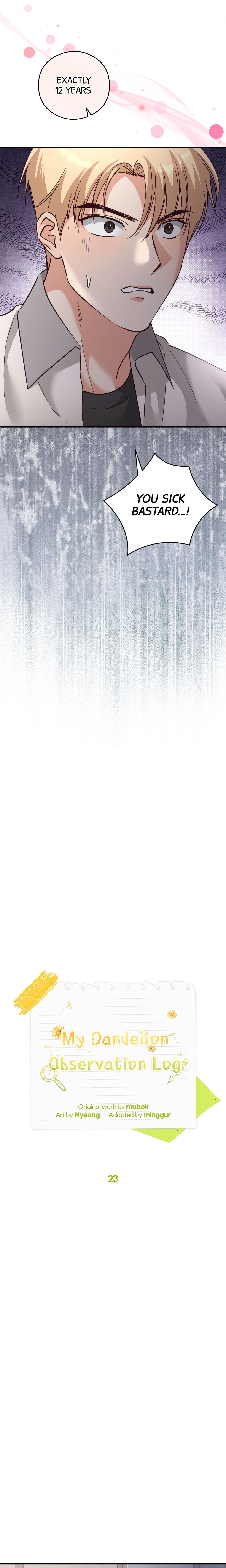 My Dandelion Observation Log Page 10 - MangaHe