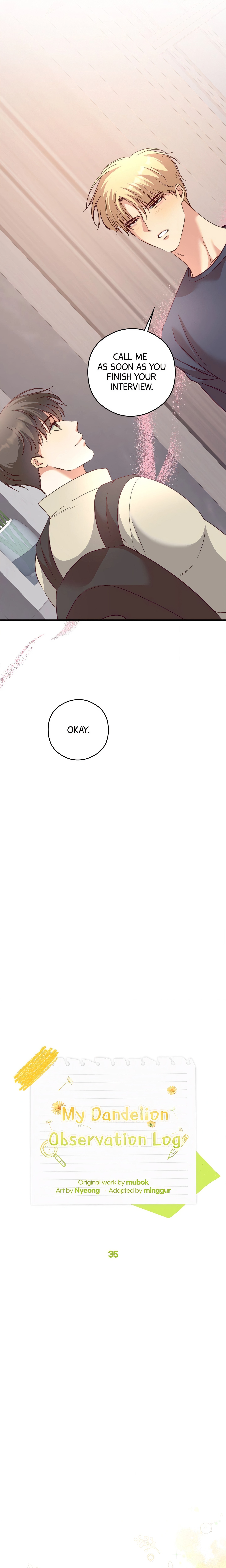 My Dandelion Observation Log Page 11 - MangaHe