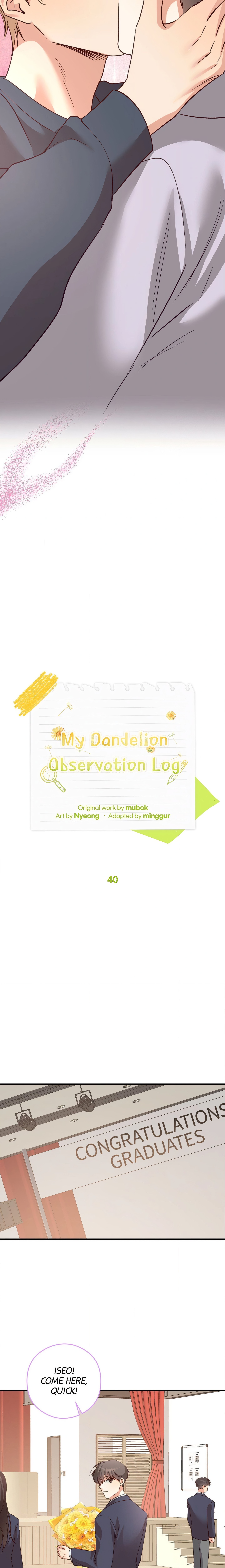 My Dandelion Observation Log Page 10 - MangaHe