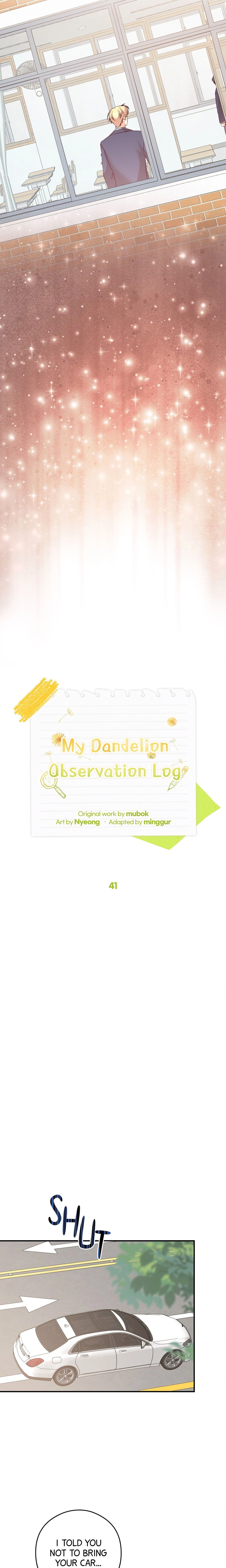My Dandelion Observation Log Page 4 - MangaHe
