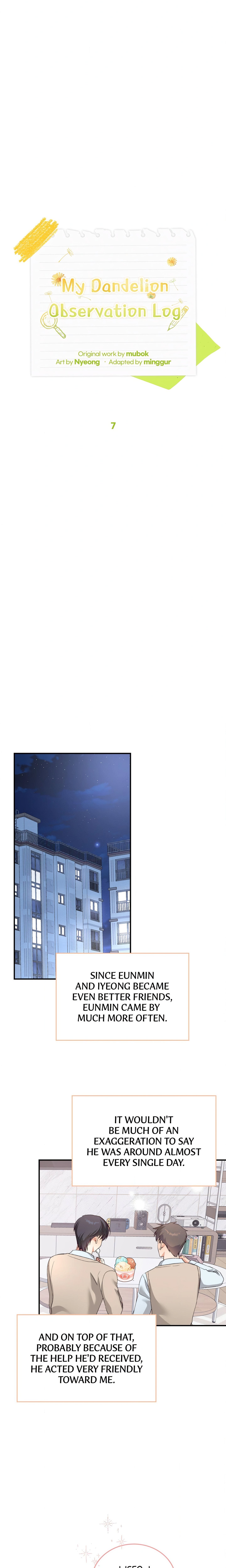 My Dandelion Observation Log Page 13 - MangaHe