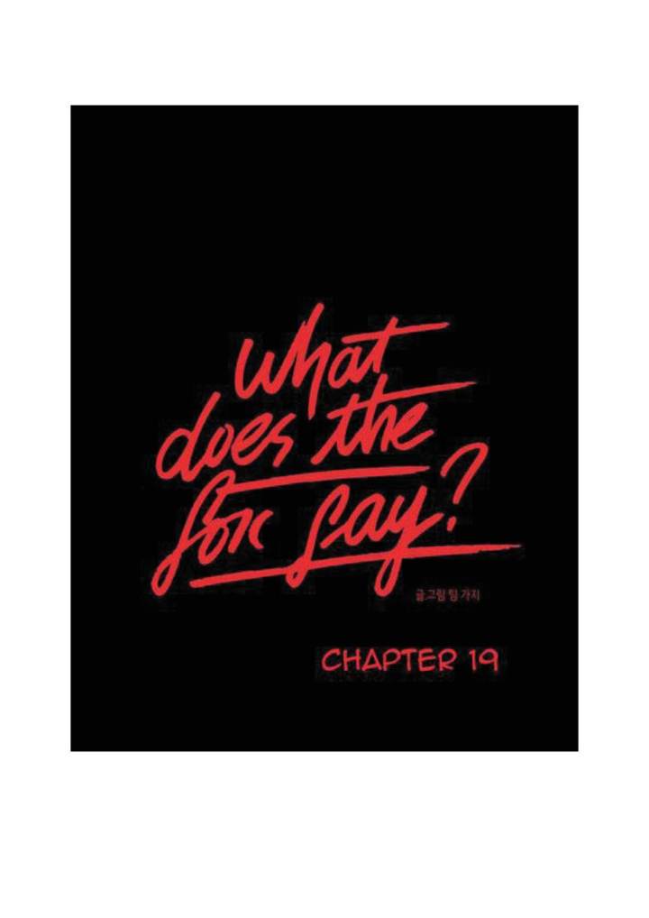What Does the Fox Say Page 2 - MangaHe