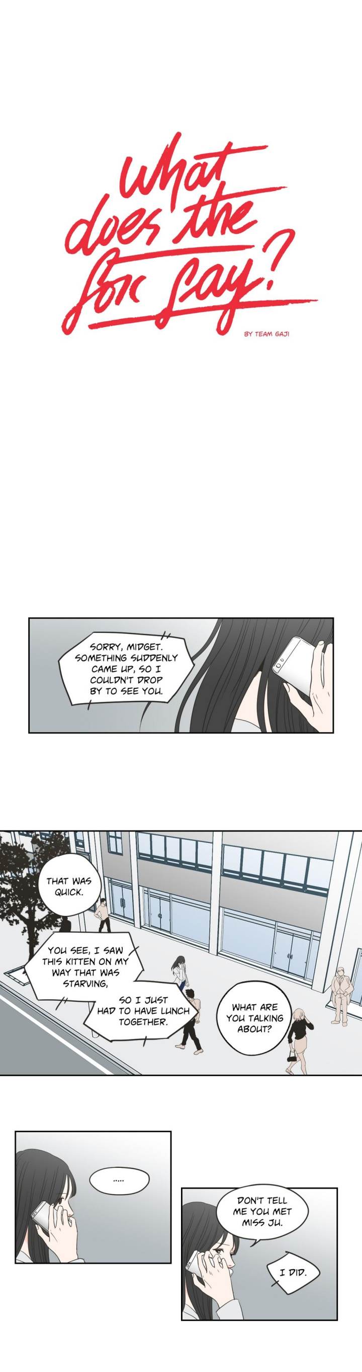 What Does the Fox Say Page 3 - MangaHe