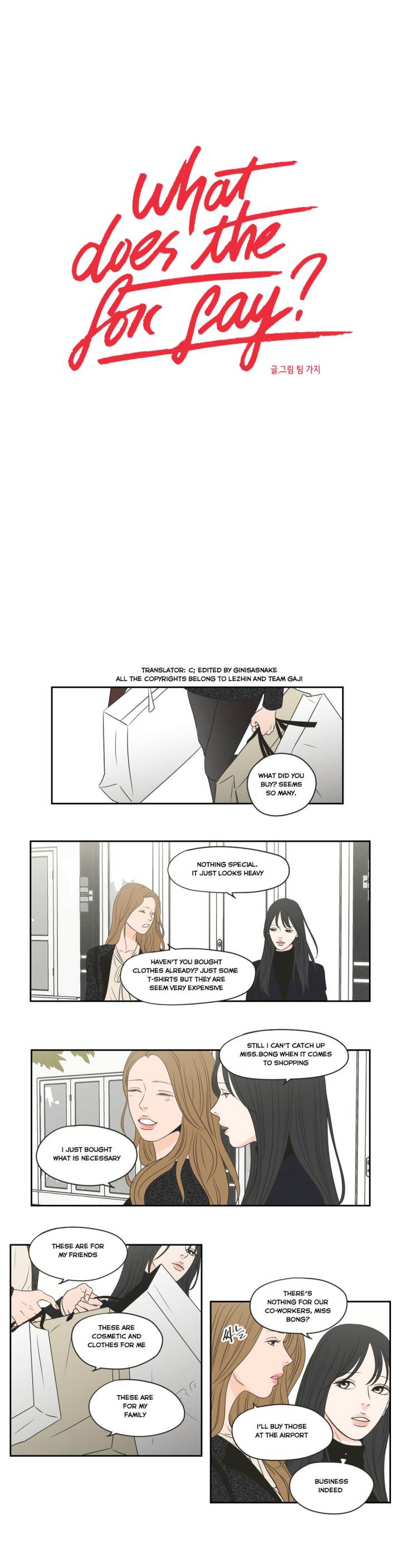 What Does the Fox Say Page 3 - MangaHe
