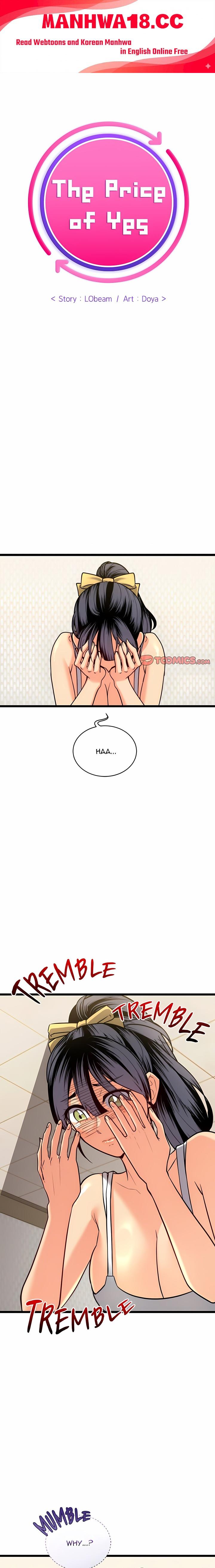 NEW  The Price of Yes Page 2 - MangaHe