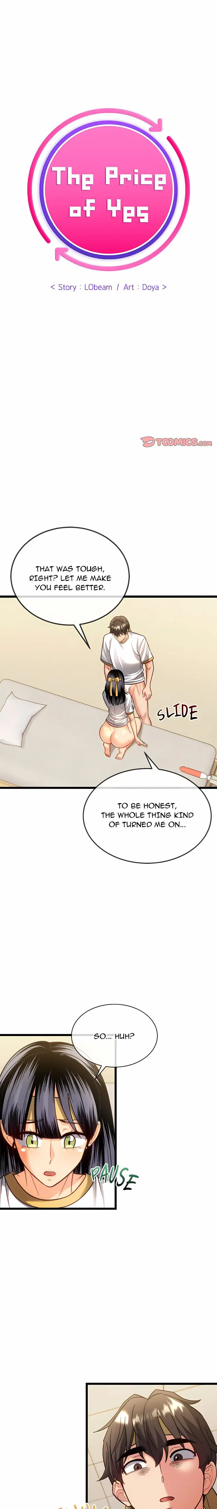 NEW  The Price of Yes Page 2 - MangaHe