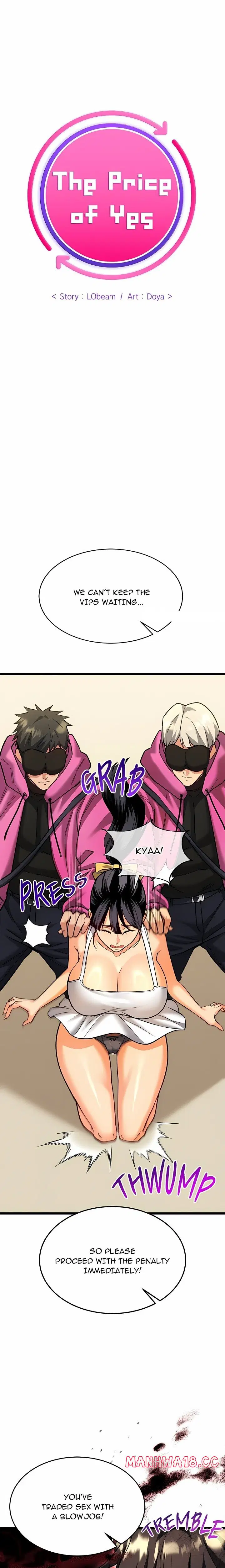 NEW  The Price of Yes Page 2 - MangaHe