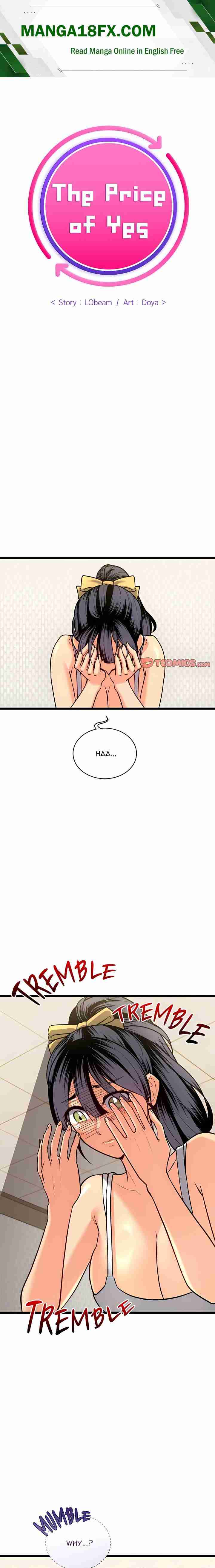 NEW  The Price of Yes Page 2 - MangaHe
