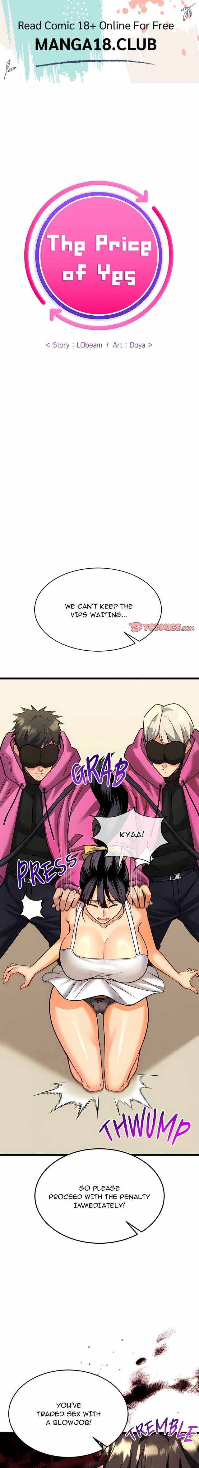 NEW  The Price of Yes Page 2 - MangaHe