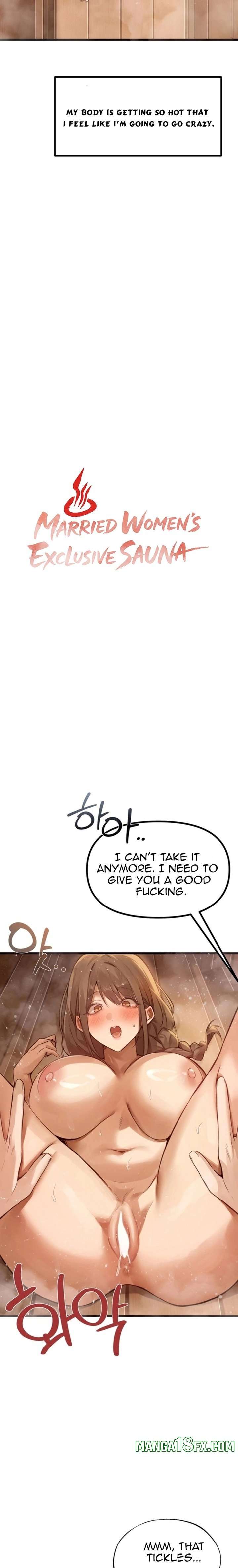 NEW  Married Woman Sauna Page 9 - MangaHe