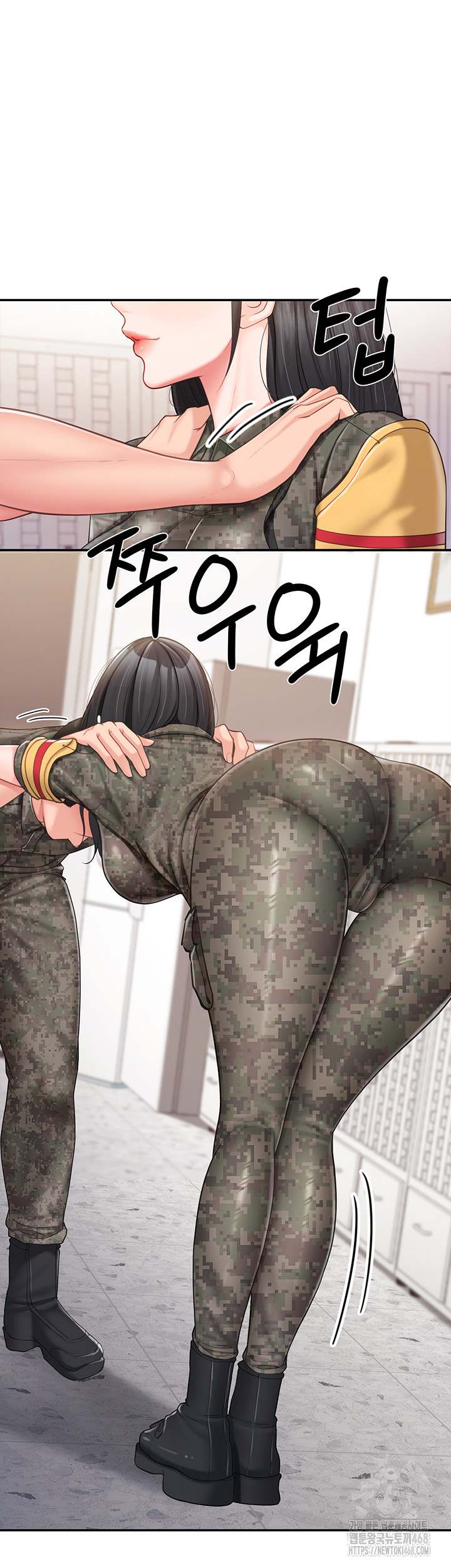 HOT  I am the only Man soldier in the unit Page 18 - MangaHe