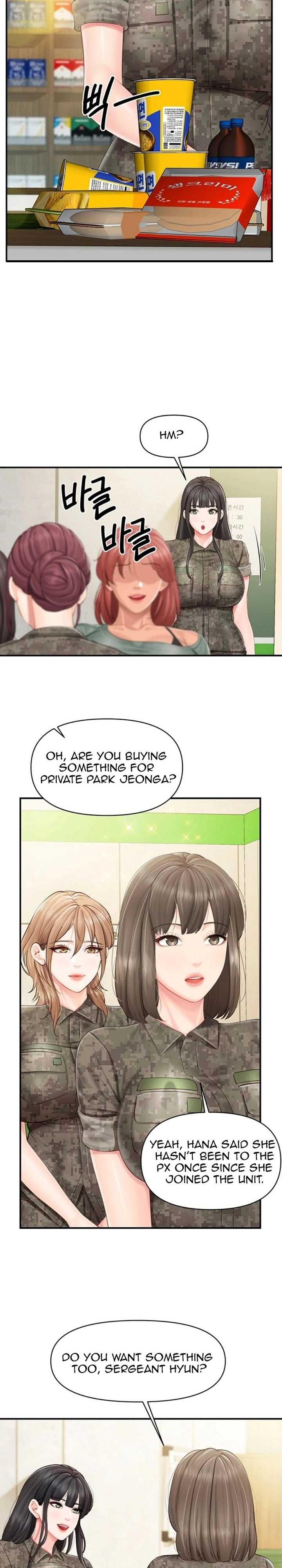 HOT  I am the only Man soldier in the unit Page 17 - MangaHe