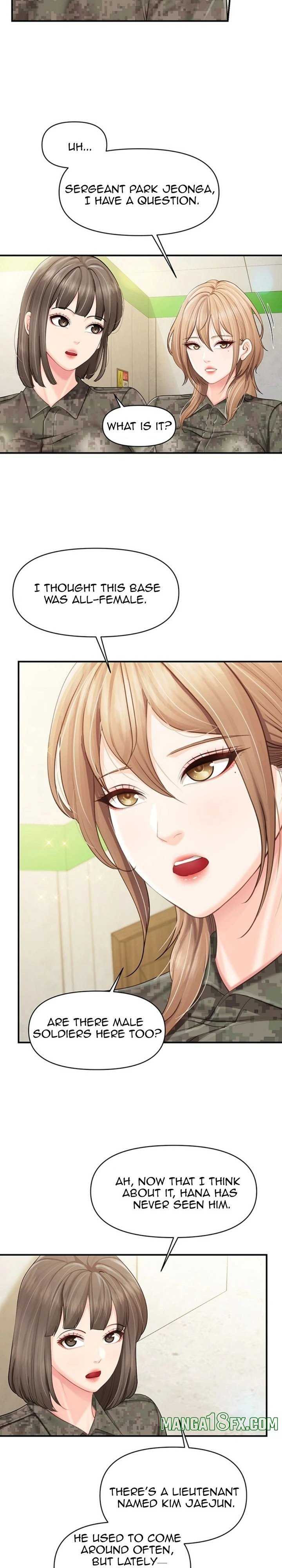 HOT  I am the only Man soldier in the unit Page 19 - MangaHe
