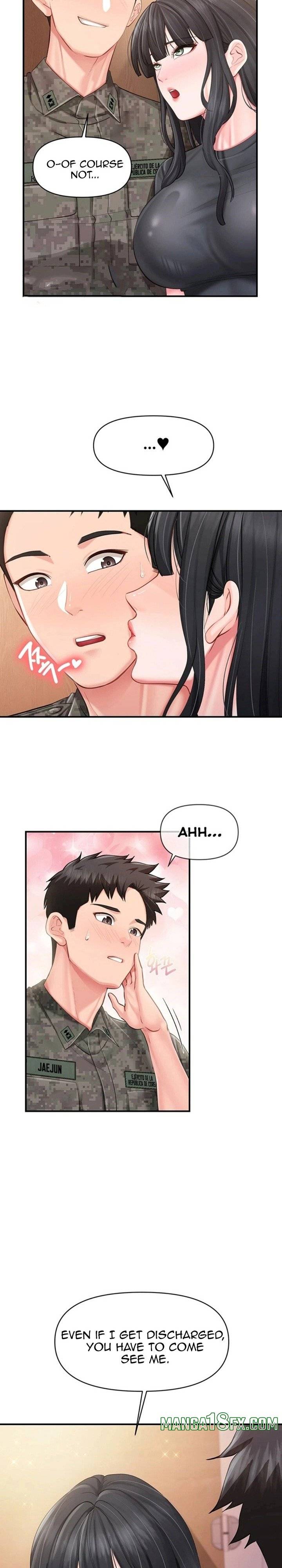 HOT  I am the only Man soldier in the unit Page 18 - MangaHe
