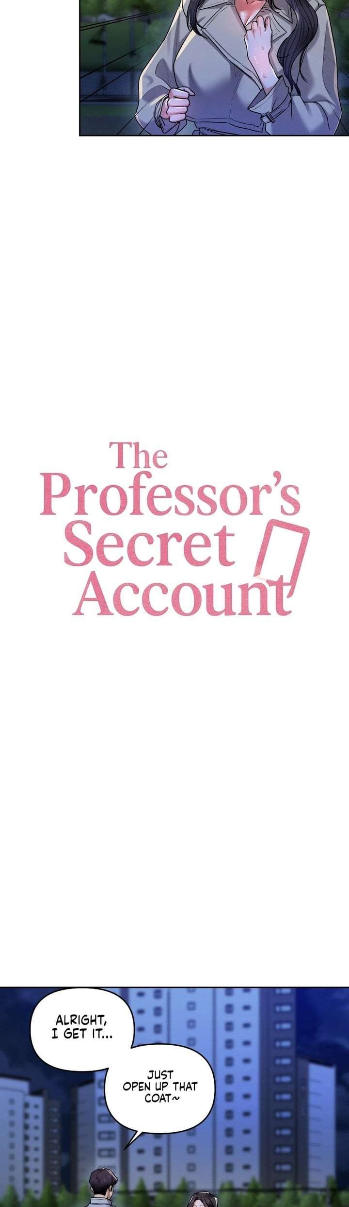 HOT  The Professor’s Secret Account Page 3 - MangaHe