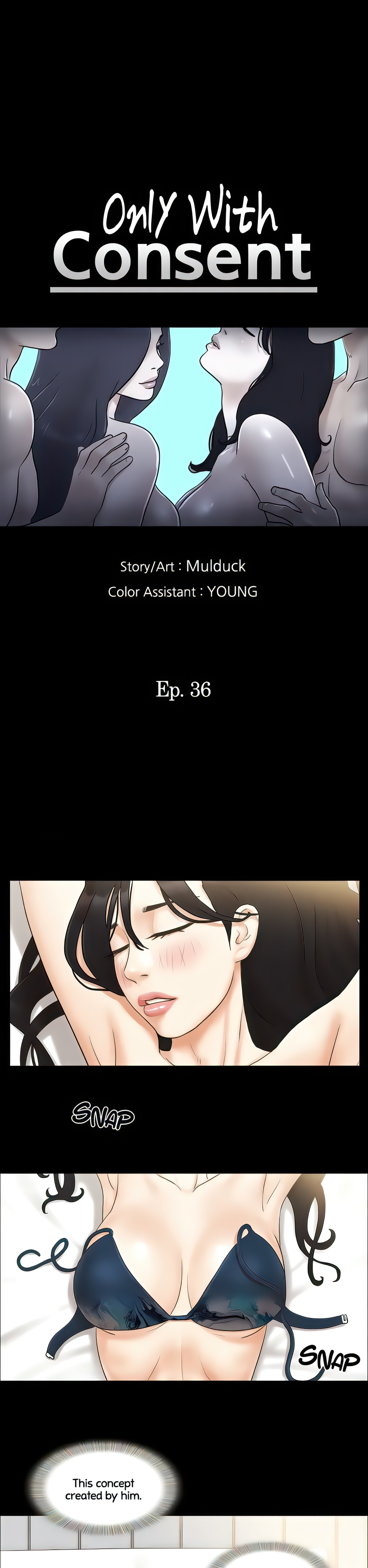 Only With Consent (Official Uncensored) Page 4 - MangaHe
