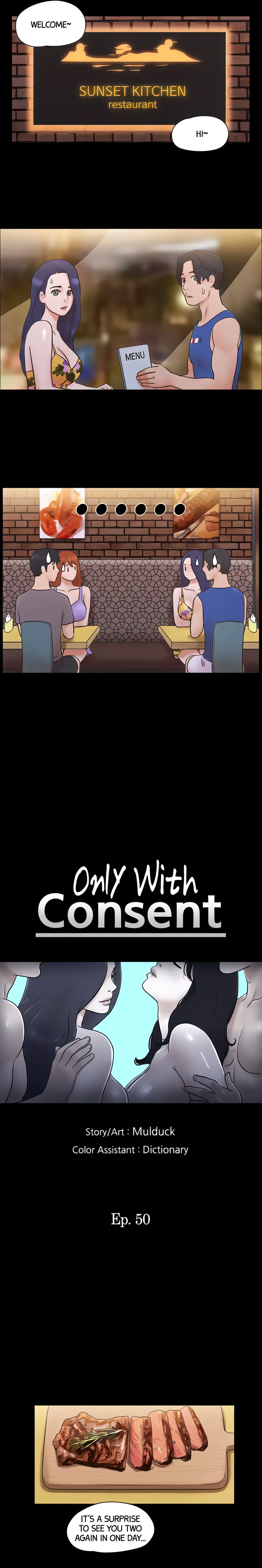 Only With Consent (Official Uncensored) Page 4 - MangaHe