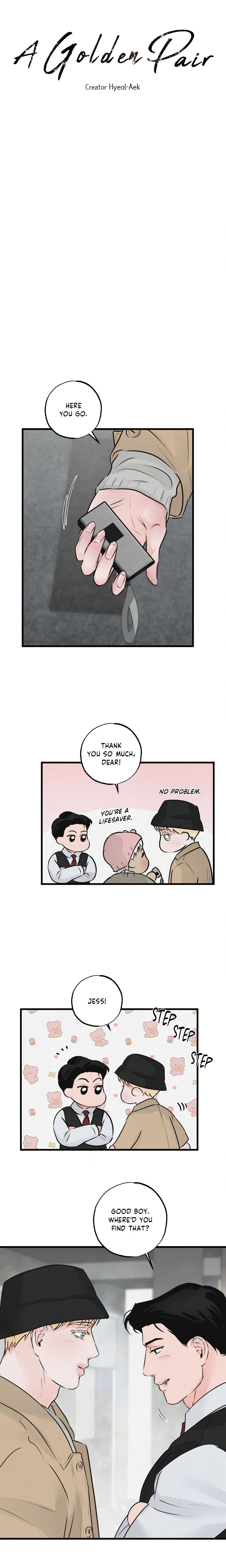 A Golden Pair (Uncensored) Page 9 - MangaHe